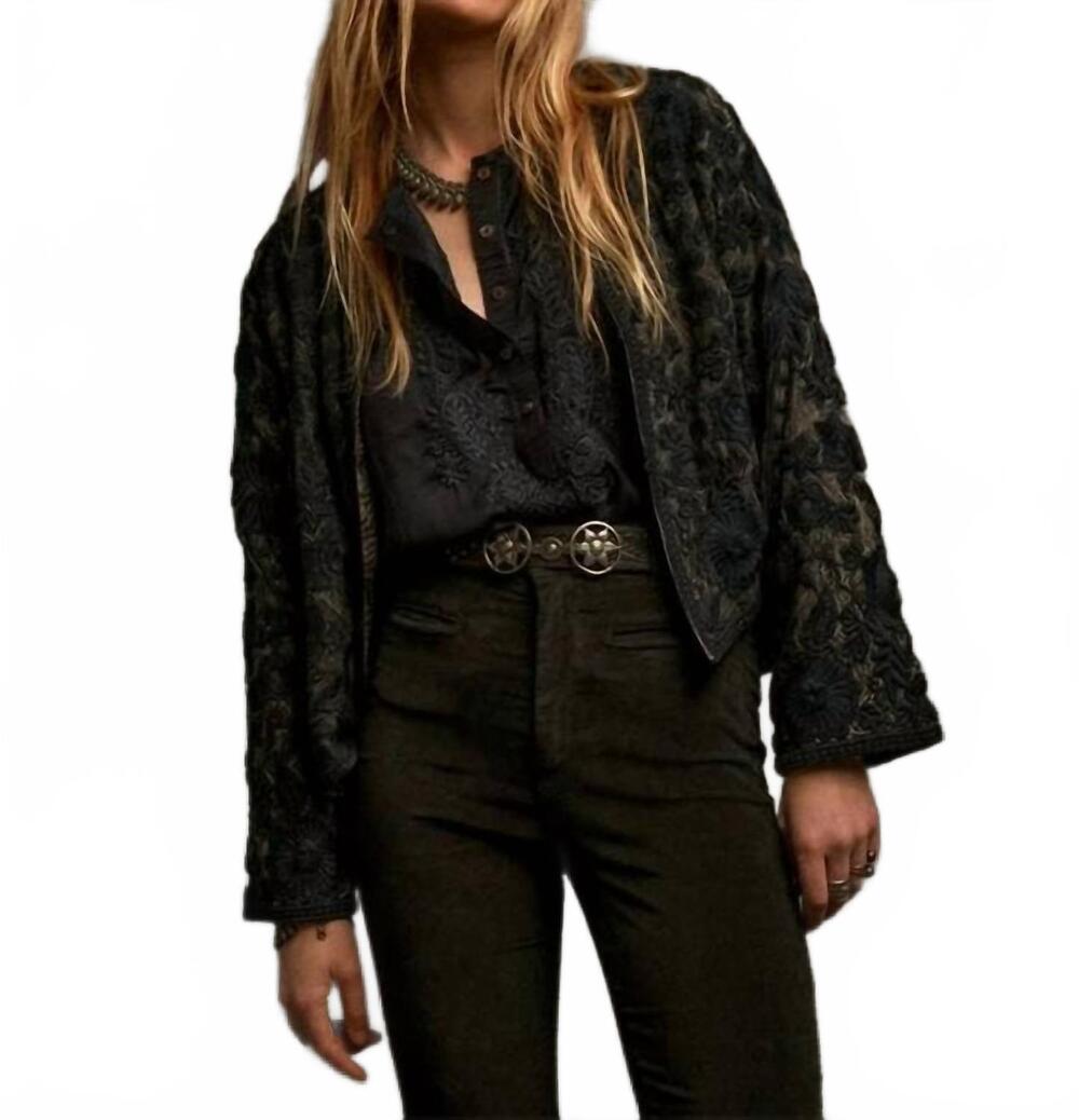 NEW MAISON HOTEL balani jacket in dark blue